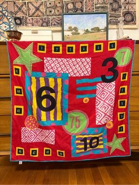 Vintage Echo silk cotton scarf